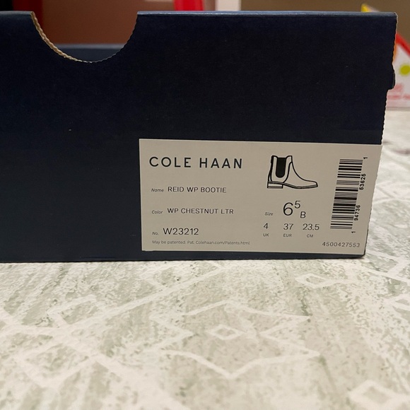 Cole Haan - Reid WP Bootie - WP Chestnut LTR - Size 6.5 - Picture 3 of 11
